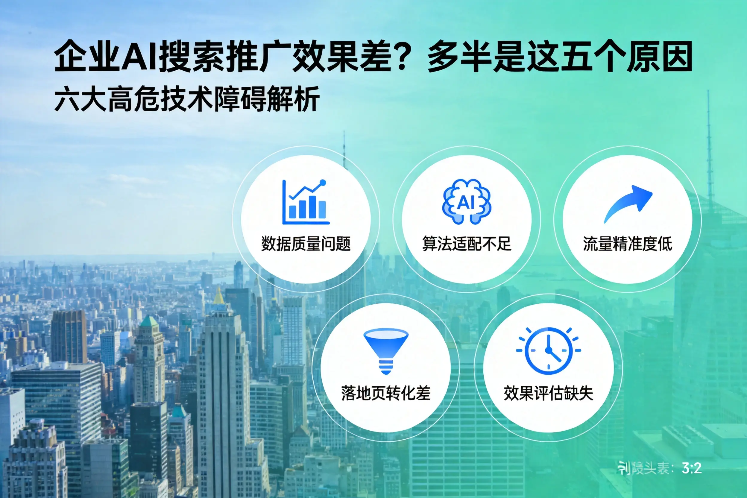 翁牛特旗企业AI搜索推广效果差?多半是这五个原因